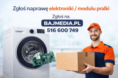 Zgłoszenie serwisowe – diagnostyka modułu/elekt pralki (wysyłkowo)