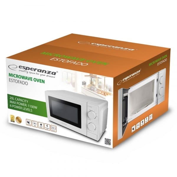 ESPERANZA KUCHENKA MIKROFALOWA ESTOFADO BIAŁA EKO011W-J715A193j0V0R1t7x4k3p6V3C2V8O5g6