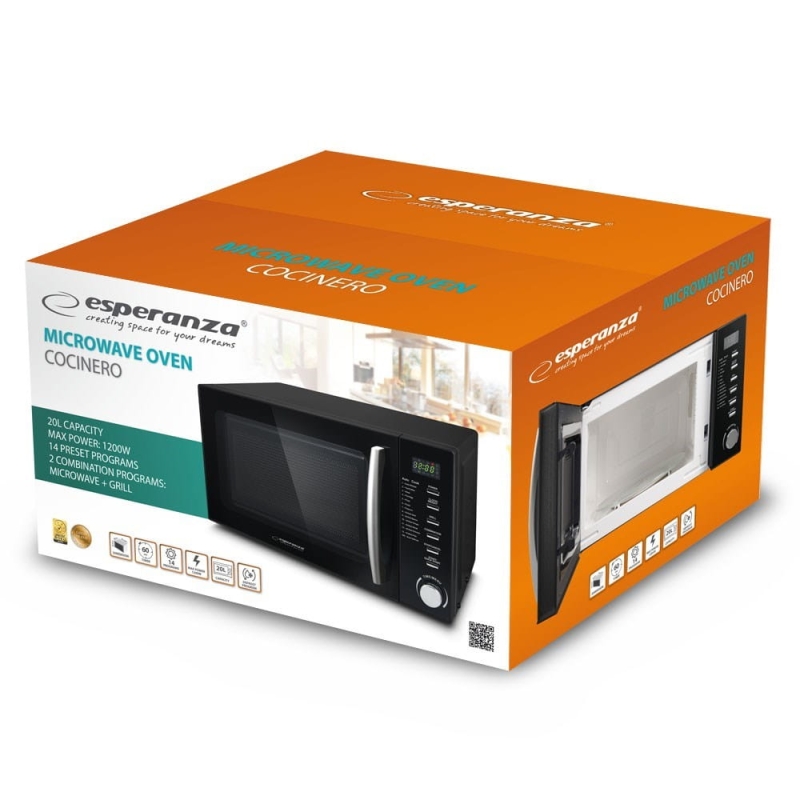 ESPERANZA KUCHENKA MIKROFALOWA COCINERO EKO010-R6H2G5i1X0y0g127q4Z3x5s8q546B5q6