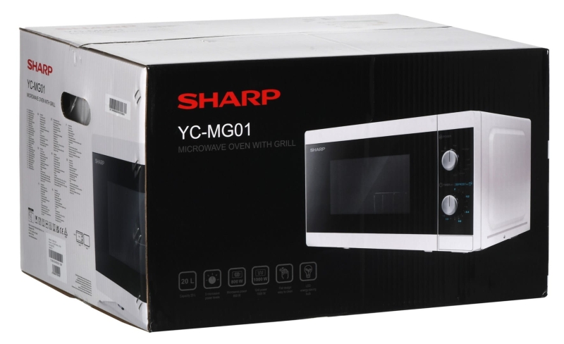 Kuchenka mikrofalowa SHARP YC-MG01E-W-K6Q0N1q350x0b1q7B3W09820v9I354V0