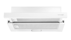 Wysuwany okap do zabudowy 60 cm Concept WHITE OPV3560wh