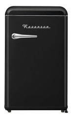 Lodówka Retro Ravanson LKK-120ERB (czarny)