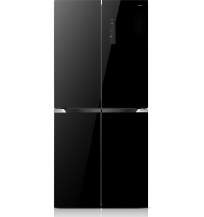 Lodówka MPM-503-SSI-13/D Multi Door slot-in (czarne szkło)