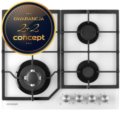 Płyta gazowa do zabudowy 60 cm WHITE PDV7460wh