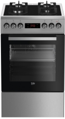 Kuchnia BEKO FSMT55330DXDS Pieczenie 3D Rożen Grill Termoobieg Czyszczenie parą