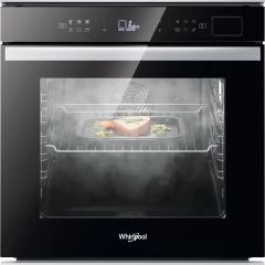 Piekarnik elektryczny parowy Whirlpool W6 OS4 4S2 P BL Termoobieg Czarny
