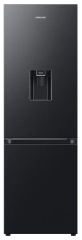 Lodówka Samsung RB34C635EBN Funkcje AI Pełny No Frost 185,3cm Dystrybutor wody Zdalne sterowanie Czarny