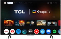 Telewizor TCL QLED 4K Ultra HD Google TV Dolby DVB-T2 Metaliczny