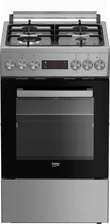 Kuchnia Beko FSM51337DXDT gazowa 50 cm termoobieg grill WOK inox