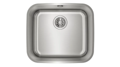BE 45.40.20 1B Undermount stainless steel sink with one bowl