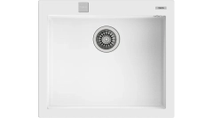 FORSQUARE 50.40 TG AUTO WST ARTIC WHITE Granitowy zlewozmywak