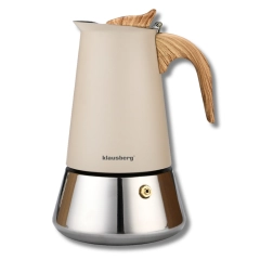 Kawiarka stalowa espresso, 300 ml, indukcja, Klausberg KB-7995