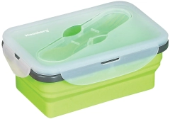 Pojemnik, lunchbox, silikon, różne kolory 400ml Klausberg