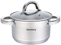 Garnek stal, Ø16cm 1,8l Klausberg