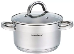 Garnek stal, Ø18cm 2,6l Klausberg