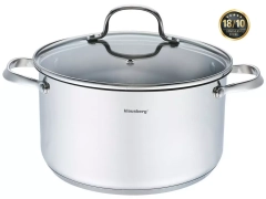 Garnek z pokrywą stal, Ø24cm 5,9l Klausberg