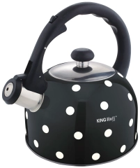 Czajnik tradycyjny, stal, 2,6l w kropki Kinghoff