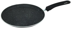 Patelnia do naleśników Ø22cm, aluminium,czarny marmurek Kinghoff