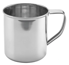 Kubek ze stali nierdzewnej z uchwytem 400ml Kinghoff