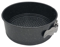Tortownica, czarny marmurek ø20cm Kinghoff