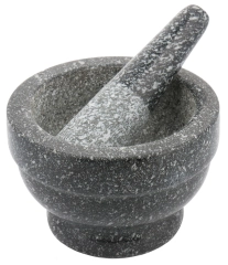 Moździerz, kamień zestaw 2 elementy, ø12x8cm Kinghoff