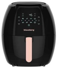 Frytkownica beztłuszczowa 7,7l, czarny-złoty Klausberg
