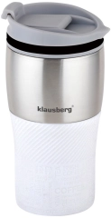 Kubek termiczny, biały, 320ml Klausberg