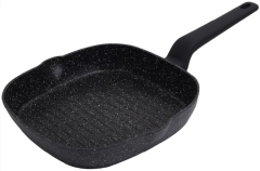 Patelnia, kolor czarny-marmurek, Ø24CM Klausberg