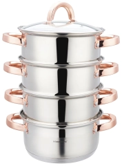Garnek do gotowania na parze 5elm, 18cm, 2,5L KB-7727