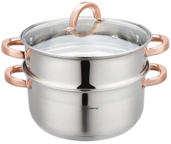 Garnek do gotowania na parze 3 elm, 24cm, 5,0L KB-7734