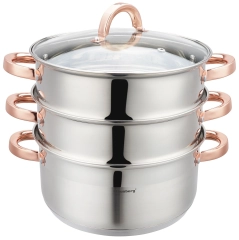 Garnek do gotowania na parze 4 elm, 24cm, 5,0L KB-7735