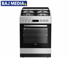 Kuchnia BEKO FSMT61337DXDT czyszczenie parowe piekarnika
