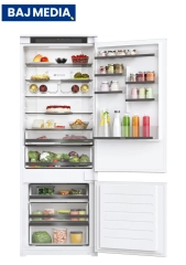 Lodówka Haier Seria 6 HE7195BCMW Pełny No Frost 193,5cm Szuflada z kontrolą wilgotności