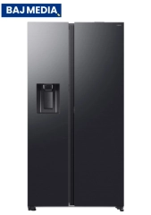 Lodówka Samsung SBS RS80F64KEFEO Auto Open Pełny No Frost 178,4cm Kostkarka Zdalne sterowanie Grafitowa stal