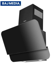 Okap AMICA OKC656S Czarne szkło 385m3/h 65dB klasa C
