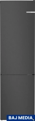 Lodówka Bosch Serie 4 KGN392XCF Pełny No Frost 203cm Szuflada z kontrolą wilgotności Czarna stal szczotkowana