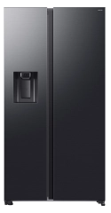 Lodówka Samsung SBS RS70F65KEFEO Funkcje AI Pełny No Frost 178,4cm Kostkarka Zdalne sterowanie Grafitowa stal