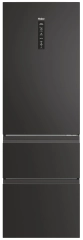 Lodówka Haier Seria 5 HTW5618DNPT Pełny No Frost 185cm Szuflada z kontrolą wilgotności Zdalne sterowanie Czarny