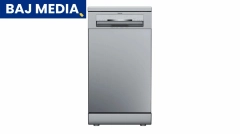 DFS 74850 SS Zmywarka wolnostojąca z serii PremiumCare, 45 cm, z 10 kompletami naczyń i trzecią szufladą MultiFlex3