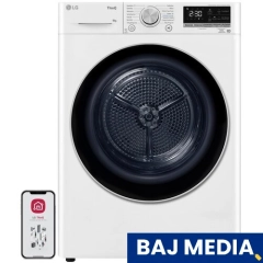 Suszarka LG RC80V9AV3N 8kg Klasa energetyczna C Auto Cleaning Condenser Smart ThinQ