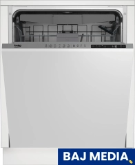 Zmywarka Beko b300 BDIN25323 59,8cm Automatyczne otwieranie drzwi Szuflada na sztućce