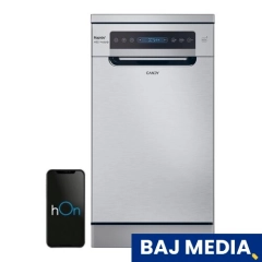 Zmywarka CANDY Rapido CF0C7SB0FX Wash&dry 35', Smart Sensor