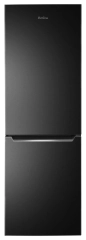 Lodówka Amica FK2695.4FTHAA Pełny No Frost 170cm Czarny Inox