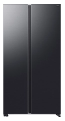 Lodówka Samsung SBS RS70F65QEFEO Funkcje AI Pełny No Frost 178,6cm Zdalne sterowanie Grafitowa stal